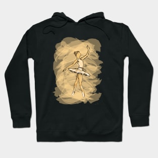 Ballet Dance by PK.digart Hoodie